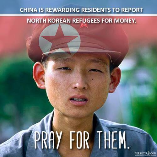 China toma medidas drásticas contra Corea del Norte refugiados que huyen de la Dictadura
