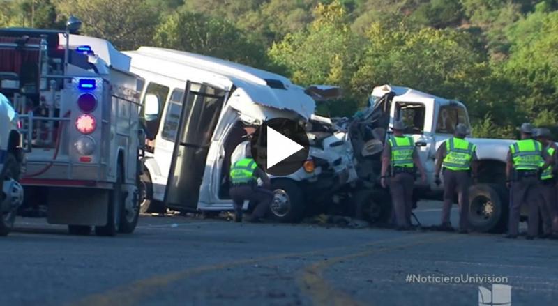 Accidente deja muertos a 13 cristianos después de salir de un retiro espiritual en su Iglesia