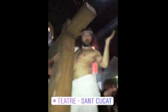 Protestan contra discoteca que se burló de la Pasión de Cristo