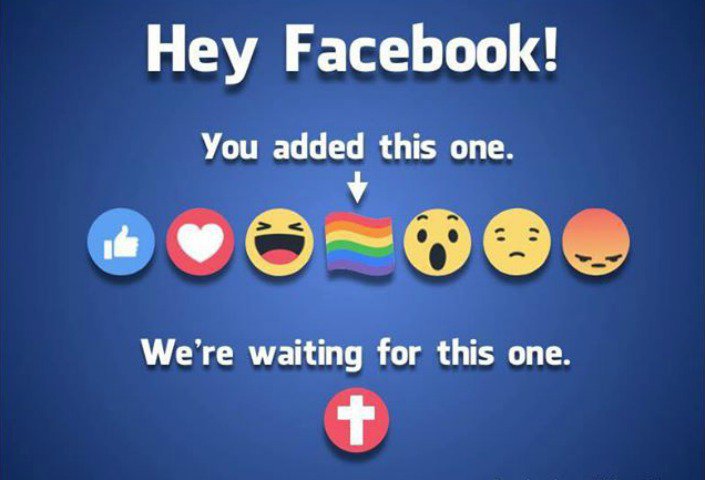 Facebook rechaza petición de cristianos