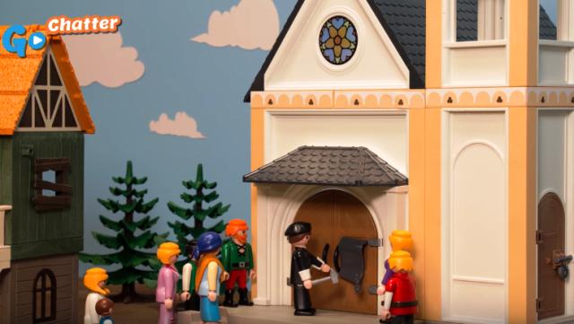 Animación cuenta historia de la Reforma para niños y adultos