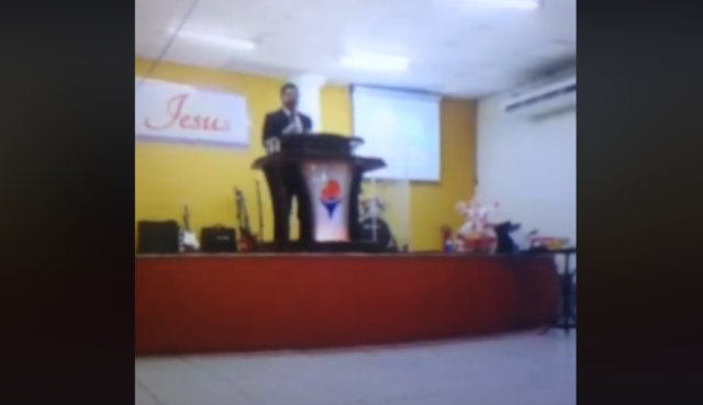 “¿Quién puede dar gloria a Dios?”, dice  pastor, antes de morir en el púlpito