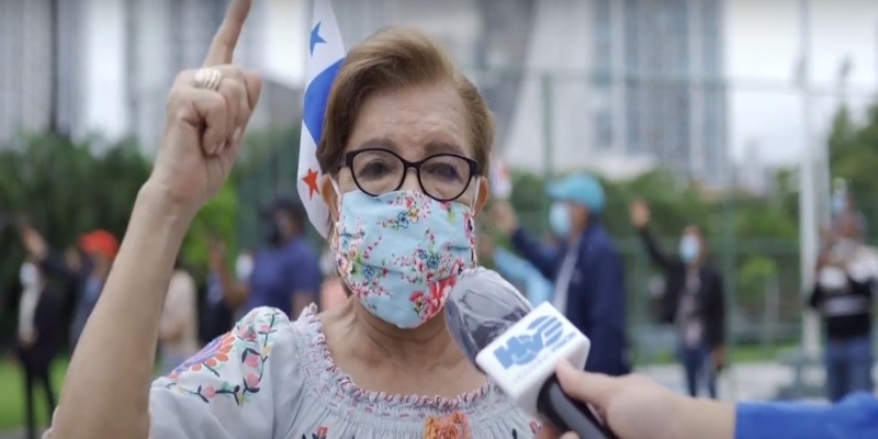 Evangélicos en Panamá claman a Dios en las calles por cese del Covid-19