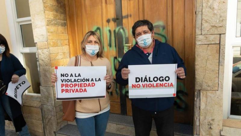 Iglesia realiza manifestación pacífica por ataque que sufrió 