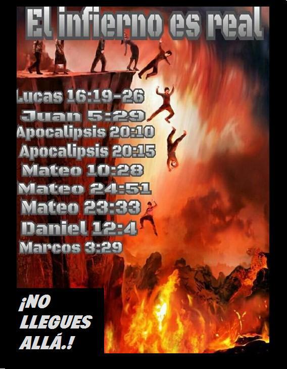 El infierno es real